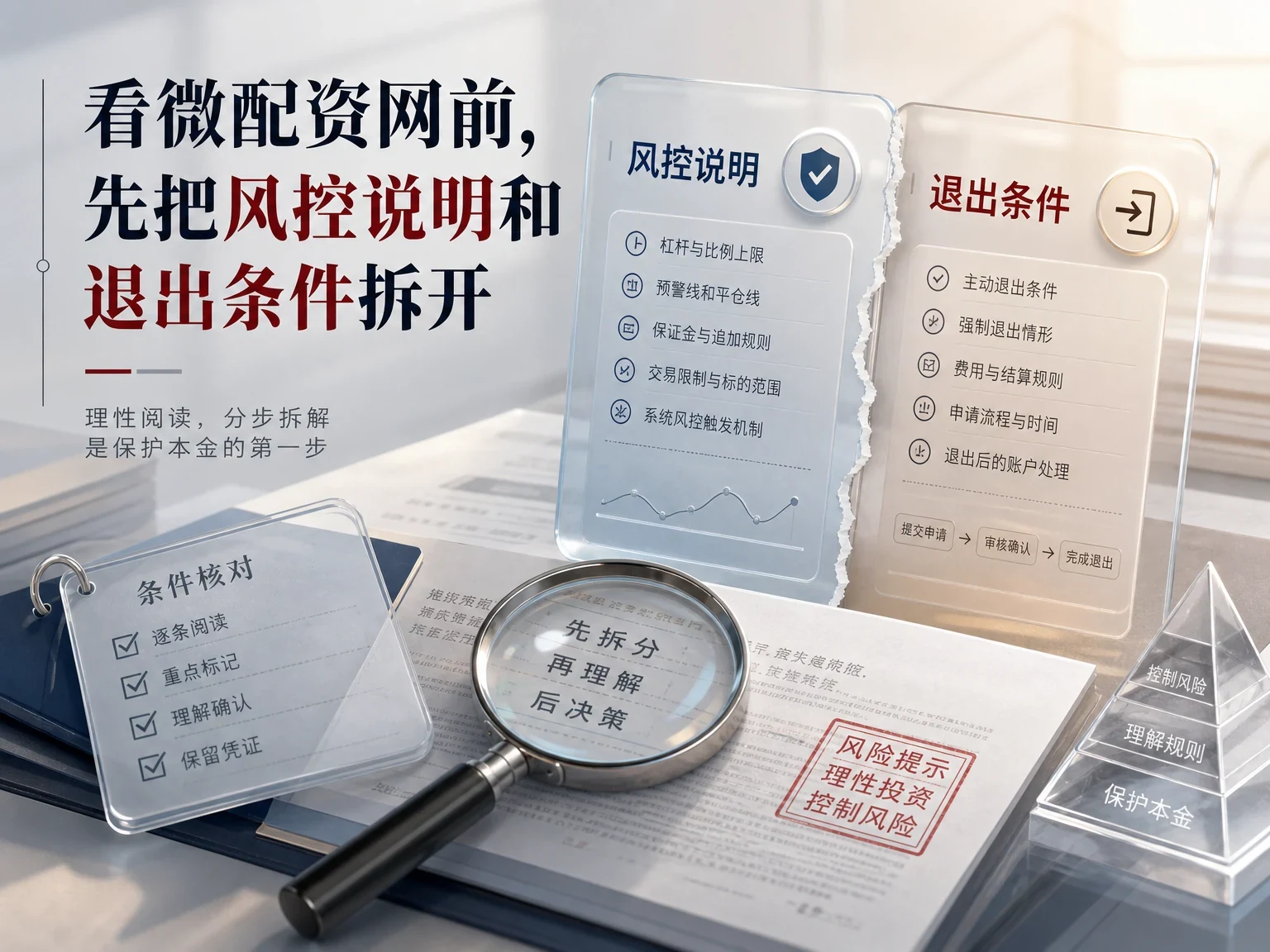 看微配资网前，先把风控说明和退出条件拆开缩略图