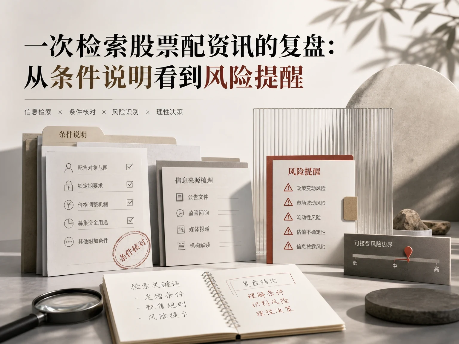 一次检索股票配资讯的复盘：从条件说明看到风险提醒 插图